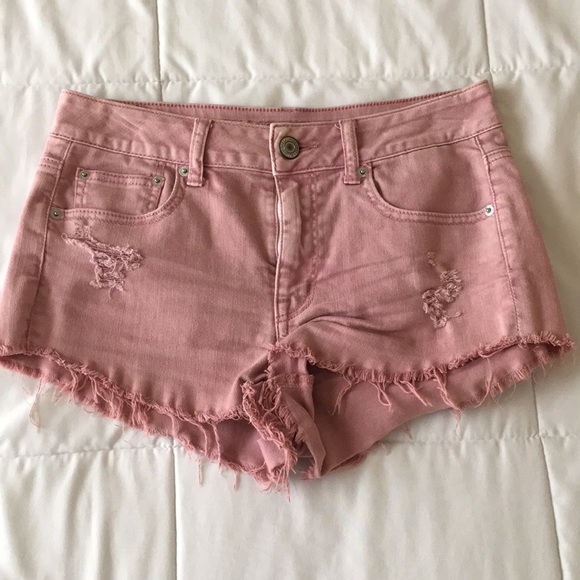 American Eagle Outfitters Pants - American Eagle High-Rise Daisy Dukes